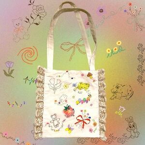 SOLD 🐸 The Gemma Handmade Mini Tote Bag